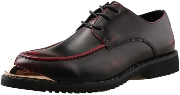 Мужские классические кожаные туфли, повседневные деловые оксфорды, винтажная полировка, на шнуровке, с упрощенным дизайном, для вождения, комфортные, для прогулок, вечеринок, свадеб Zestrelax, красный
Мужские классические кожаные туфли, повседневные деловые оксфорды, винтажная полировка, на шнуровке, с упрощенным дизайном, для вождения, комфортные, для прогулок, вечеринок, свадеб Zestrelax, красный