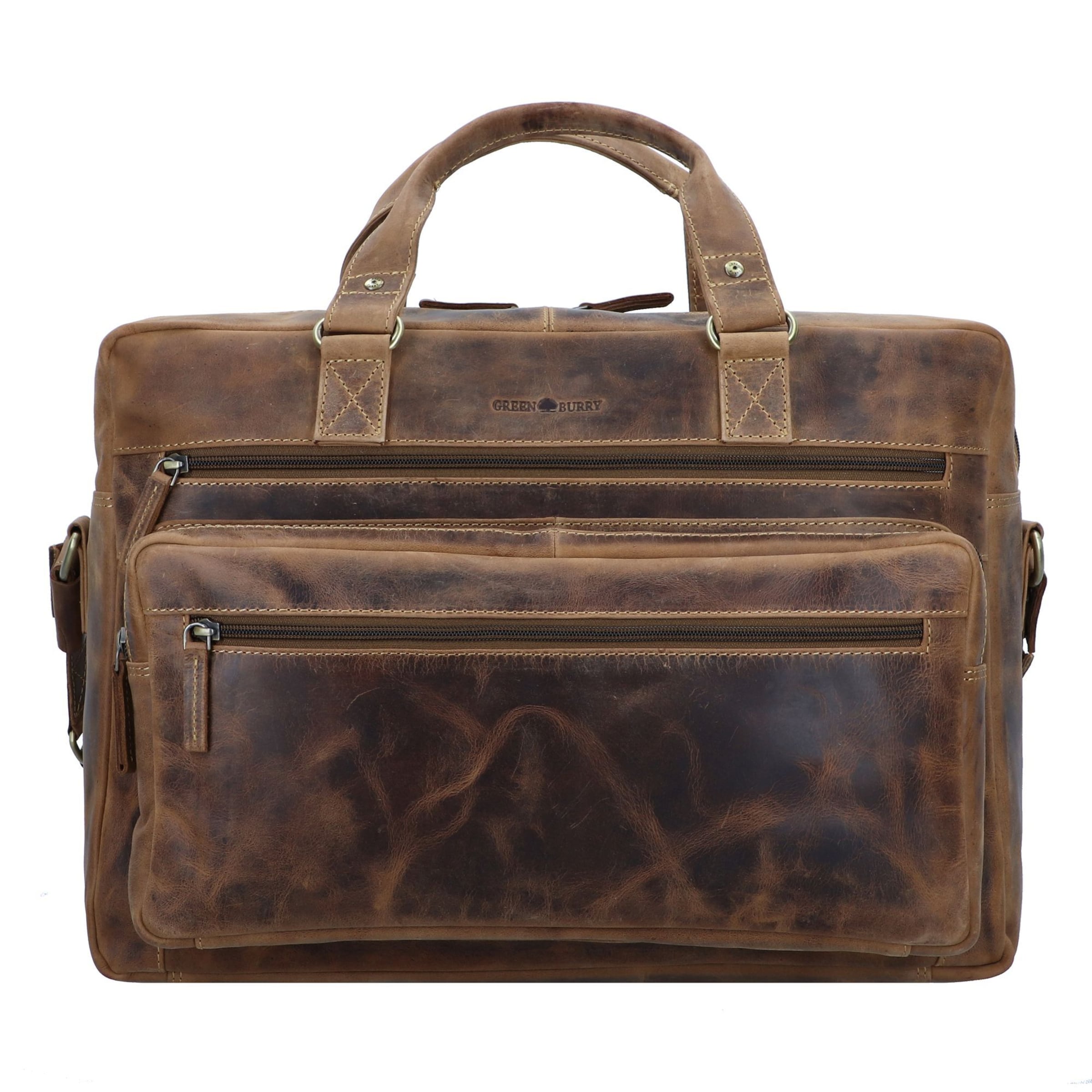 GREENBURRY Сумка для документов 'Vintage 1539' в темно-коричневом цвете
GREENBURRY Сумка для документов 'Vintage 1539' в темно-коричневом цвете