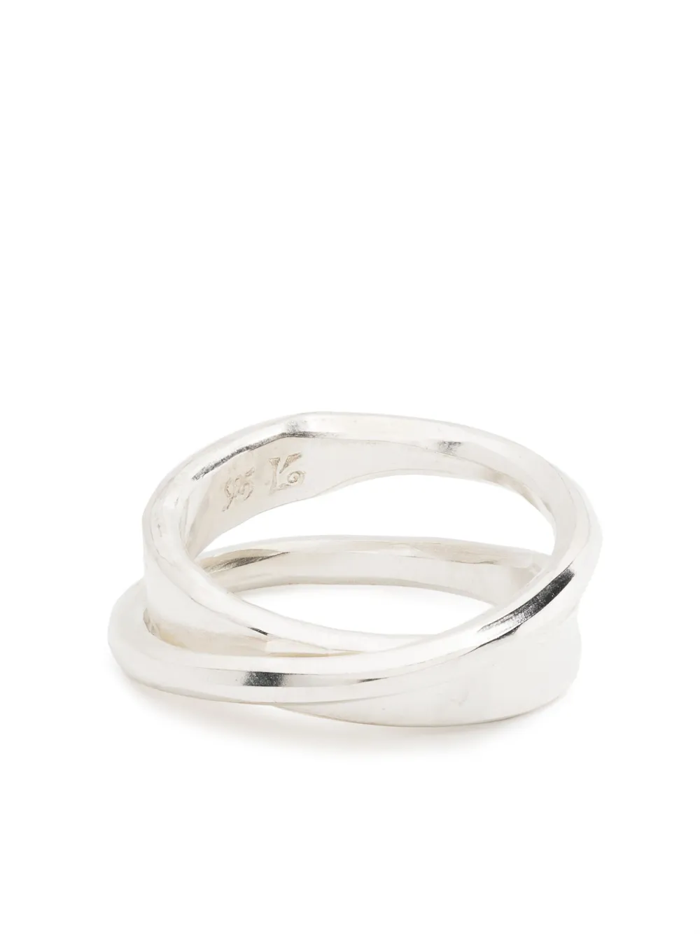 Двойное серебряное кольцо M1726 WERKSTATT:MÜNCHEN, серебяный
Двойное серебряное кольцо M1726 WERKSTATT:MÜNCHEN, серебяный