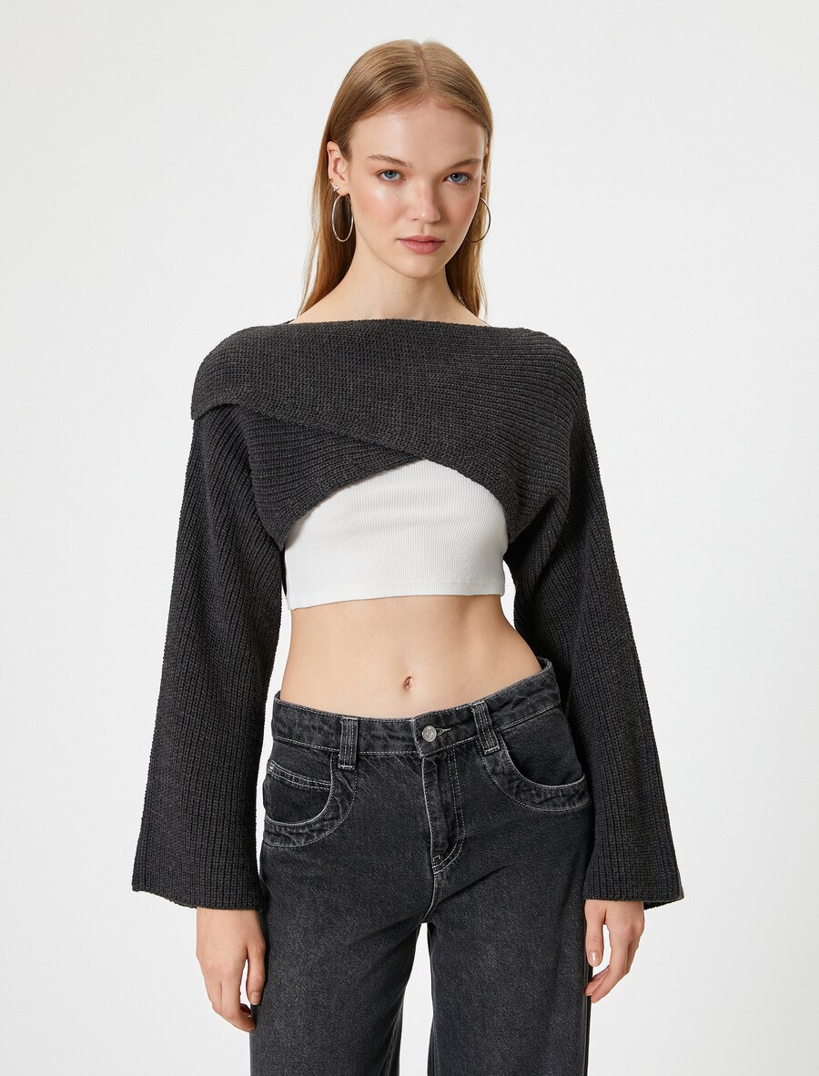 Свитер Koton, антрацит
Свитер Koton, антрацит