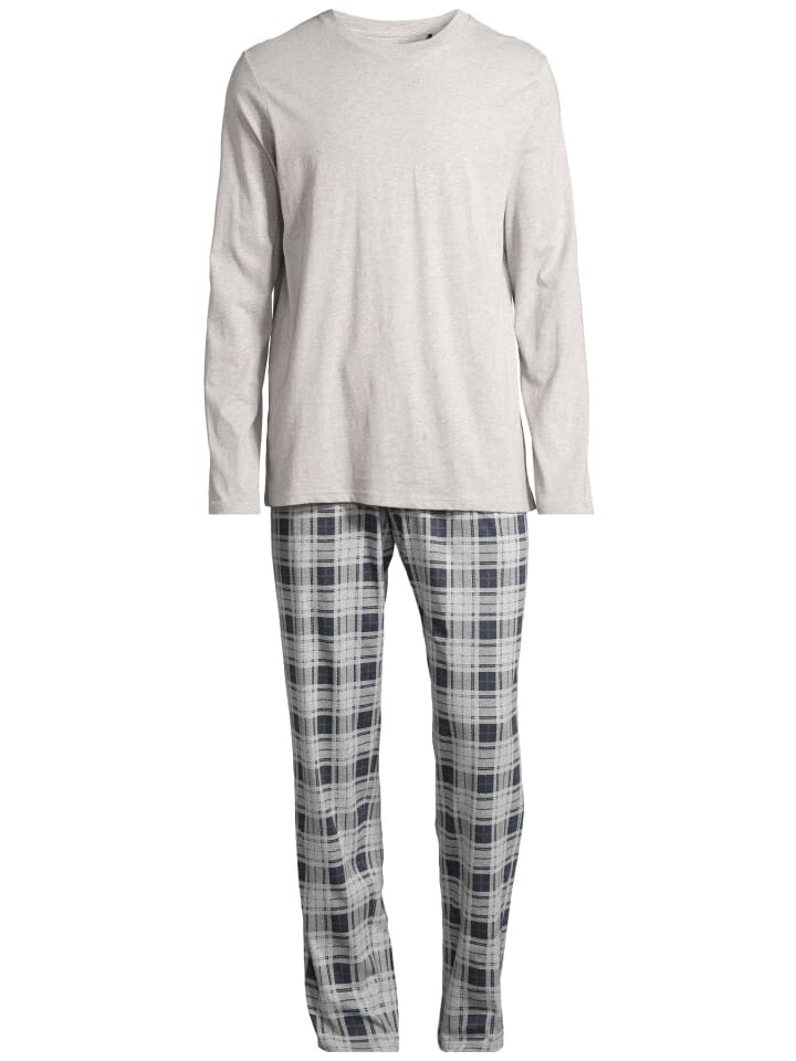 Пижама Schiesser Night & Home, цвет grau kariert/grau
Пижама Schiesser Night & Home, цвет grau kariert/grau