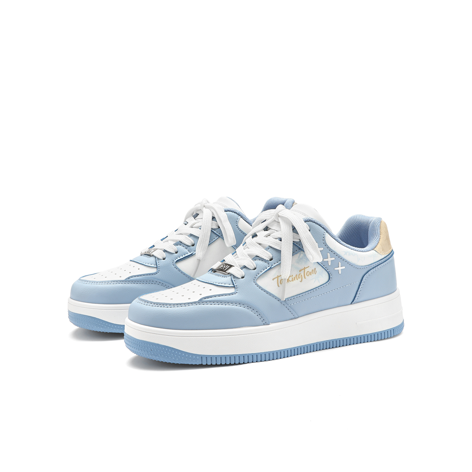 TALKING TOM Низкие скейтерские кроссовки унисекс черно-розовые бело-голубые, цвет White Blue
TALKING TOM Низкие скейтерские кроссовки унисекс черно-розовые бело-голубые, цвет White Blue