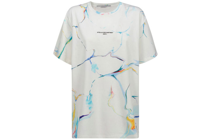 Футболка женская белая Stella McCartney 
Футболка женская белая Stella McCartney