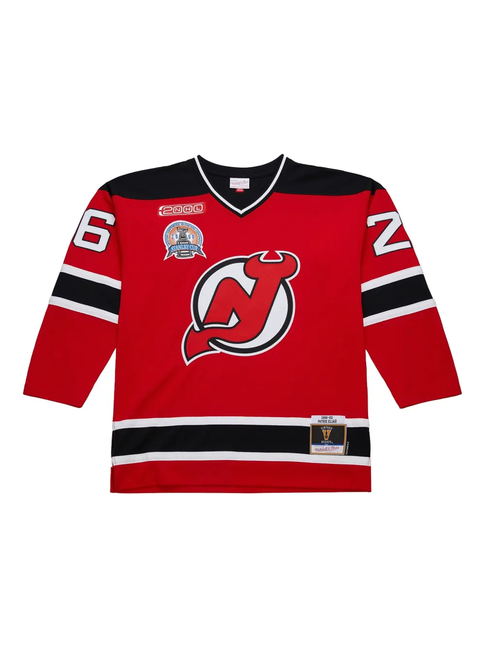 Топ Devils 1999 Patrik Elias Mitchell & Ness, красный 
Топ Devils 1999 Patrik Elias Mitchell & Ness, красный