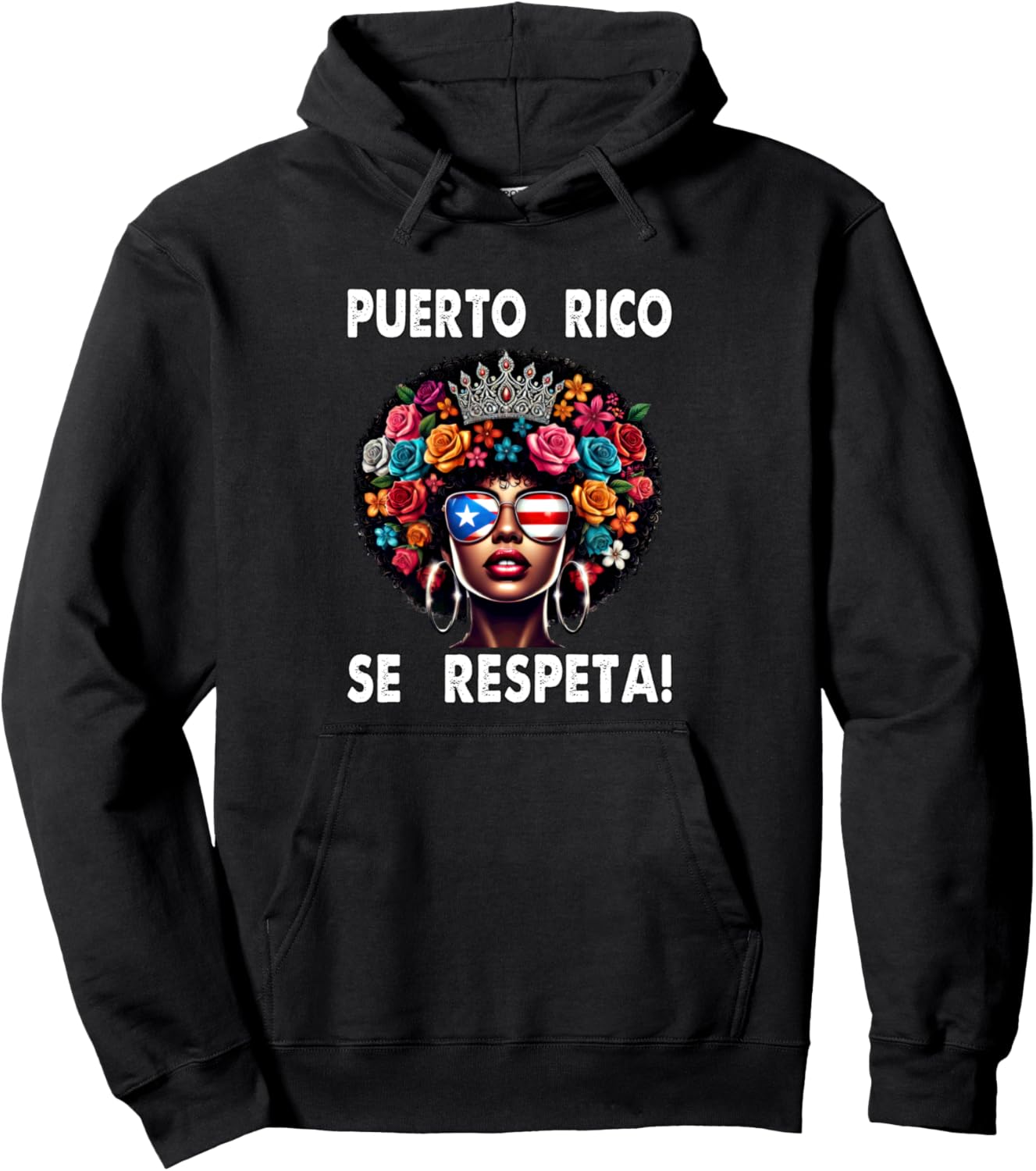 Толстовка с капюшоном Puerto Rico Se Respeta Afro Boricua Queen Crown Flower Puerto Rico Se Respeta Collection, More Here, черный
Толстовка с капюшоном Puerto Rico Se Respeta Afro Boricua Queen Crown Flower Puerto Rico Se Respeta Collection, More Here, черный