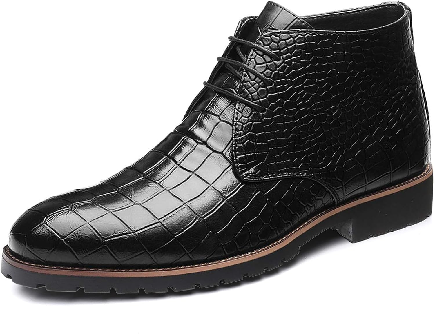 Мужские кожаные оксфорды с каменным принтом, повседневные шнурованные ботинки с заостренным носком Чукка, деловые ботинки до щиколотки для мужчин Optigard, черный
Мужские кожаные оксфорды с каменным принтом, повседневные шнурованные ботинки с заостренным носком Чукка, деловые ботинки до щиколотки для мужчин Optigard, черный