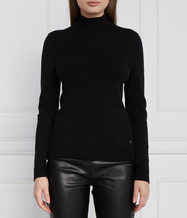 Водолазка женская Marc Cain с добавление вискозы, черный
Водолазка женская Marc Cain с добавление вискозы, черный