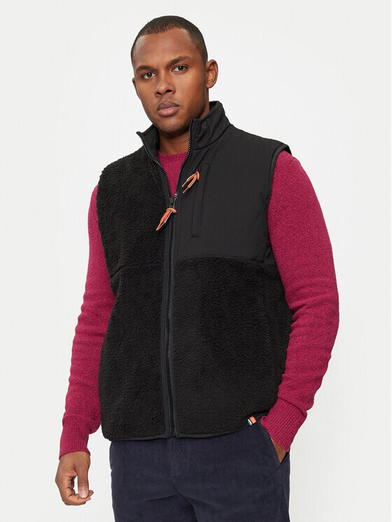 Облегающий жилет United Colors Of Benetton, черный
Облегающий жилет United Colors Of Benetton, черный