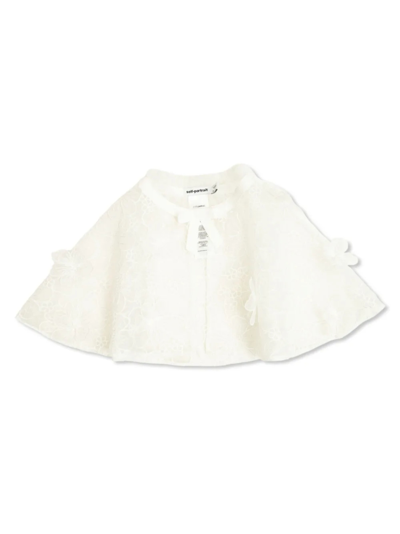 Накидка Self-Portrait Kids с цветочным кружевом, белый
Накидка Self-Portrait Kids с цветочным кружевом, белый
