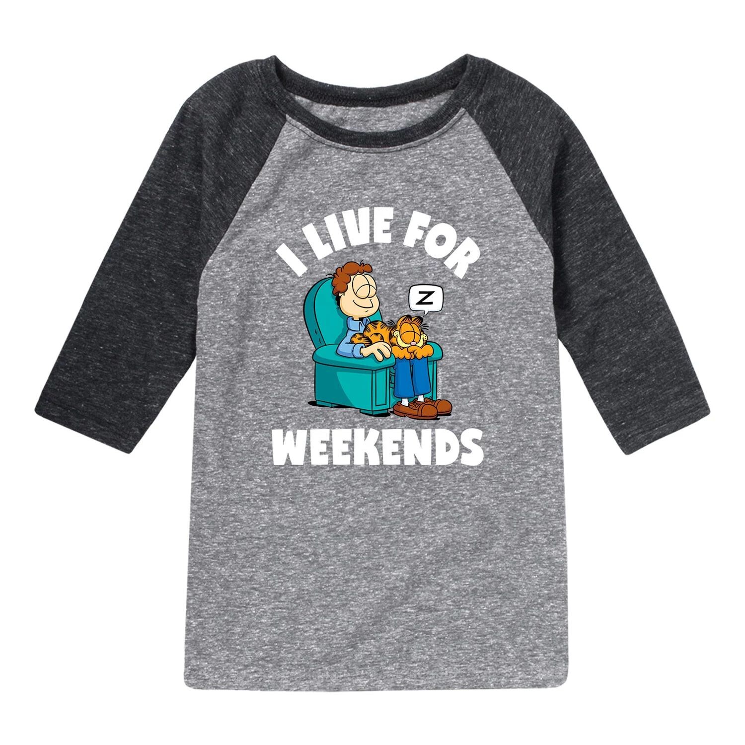 Футболка Garfield Weekends с рисунком реглан для мальчиков 8–20 лет Licensed Character
Футболка Garfield Weekends с рисунком реглан для мальчиков 8–20 лет Licensed Character