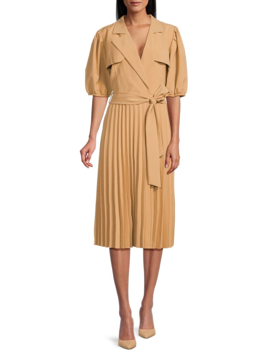 Платье-миди с плиссировкой и поясом-халатом NANETTE nanette lepore, цвет Hazelnut
Платье-миди с плиссировкой и поясом-халатом NANETTE nanette lepore, цвет Hazelnut