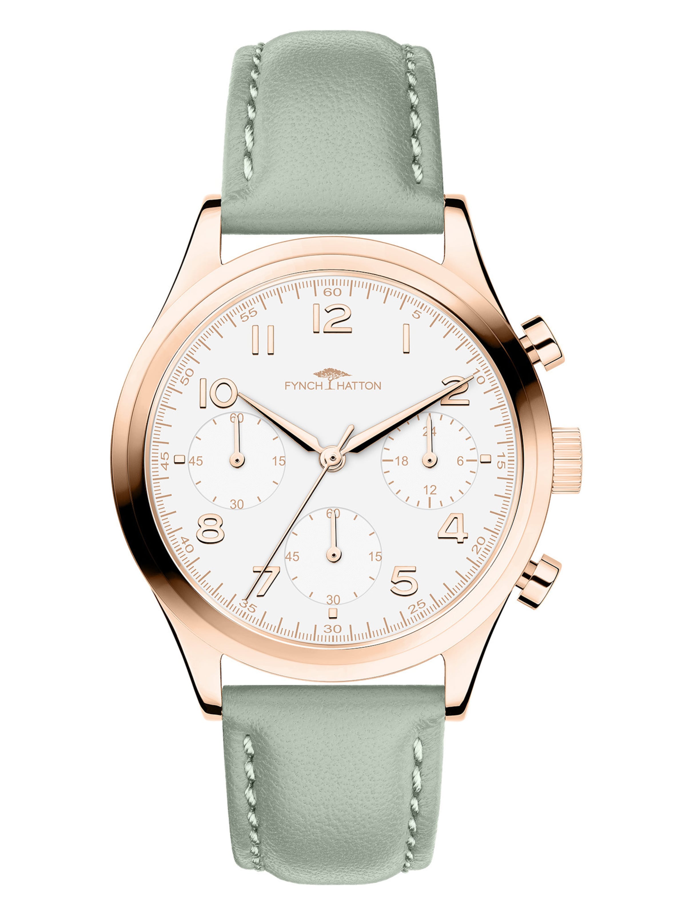 FYNCH-HATTON Аналоговые часы в светло-зеленом цвете
FYNCH-HATTON Аналоговые часы в светло-зеленом цвете