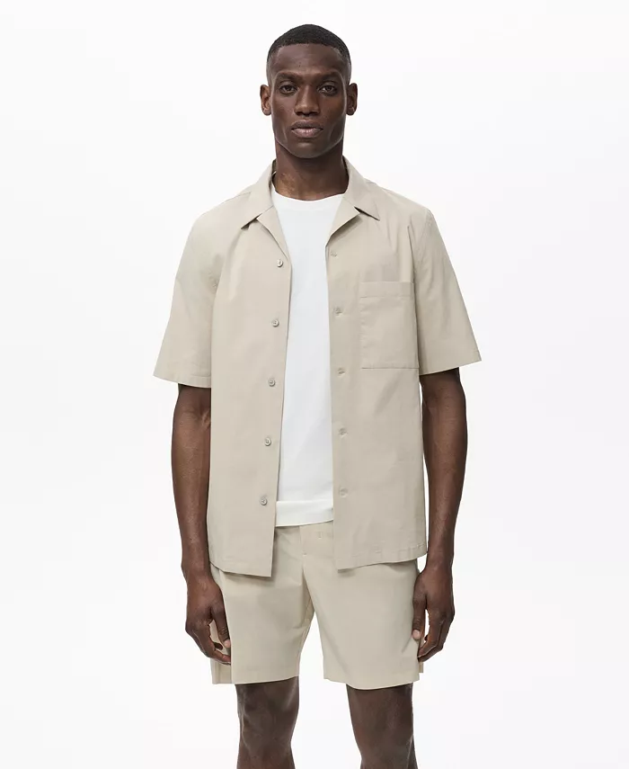 Мужская рубашка с нагрудным карманом Regular-Fit MANGO, коричневый/бежевый
Мужская рубашка с нагрудным карманом Regular-Fit MANGO, коричневый/бежевый