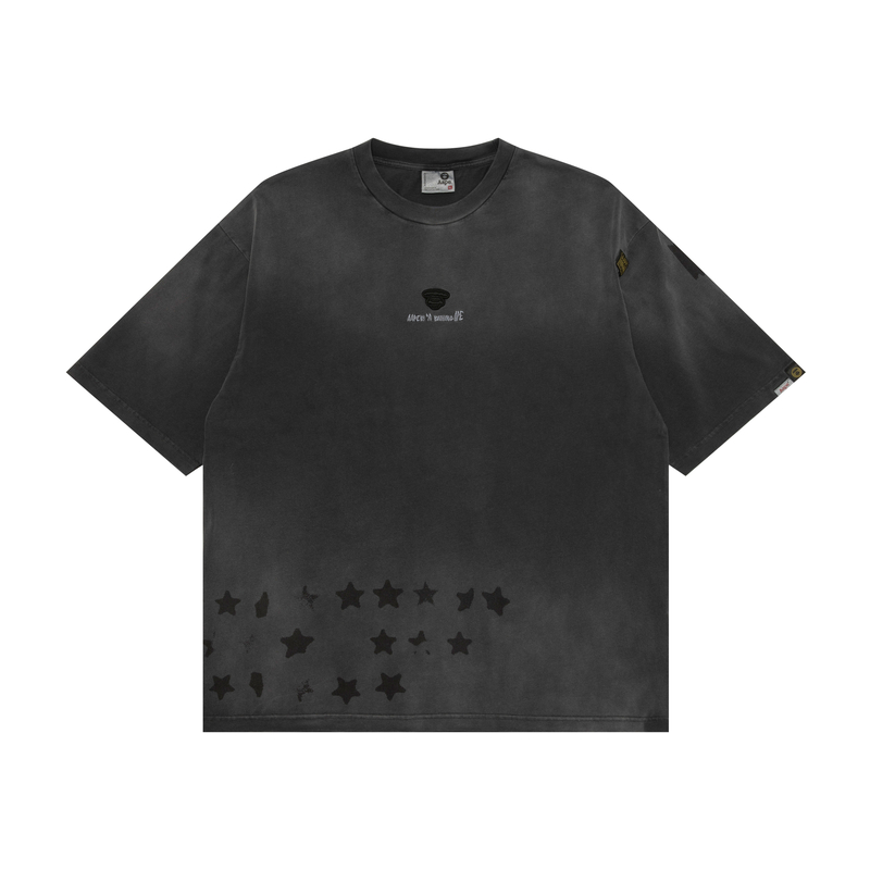 Футболка A Bathing APE с принтом звезд и техникой тай-дай Aape, черный
Футболка A Bathing APE с принтом звезд и техникой тай-дай Aape, черный