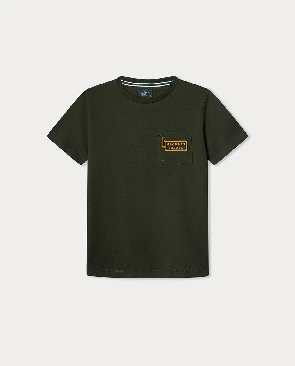 Детская футболка Heritage Rally с карманом Hackett, темно-зеленый
Детская футболка Heritage Rally с карманом Hackett, темно-зеленый