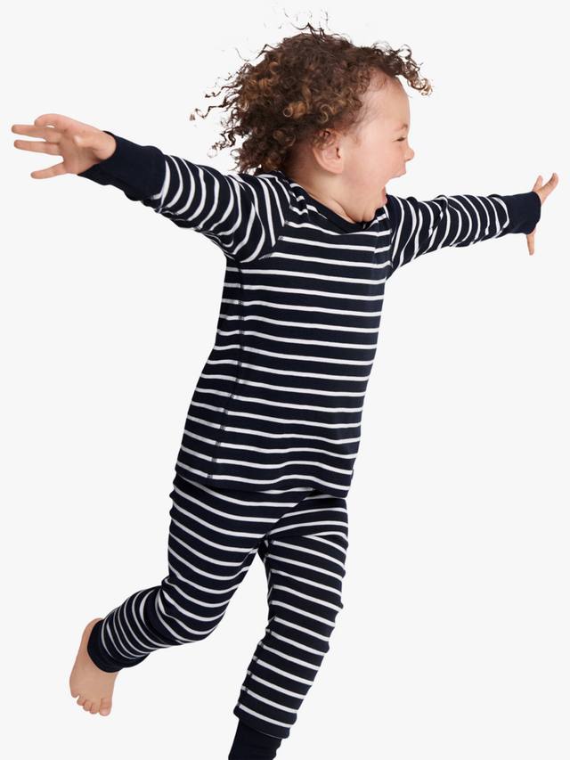 Детский топ с длинными рукавами из органического хлопка в полоску Polarn O. Pyret, синий
Детский топ с длинными рукавами из органического хлопка в полоску Polarn O. Pyret, синий