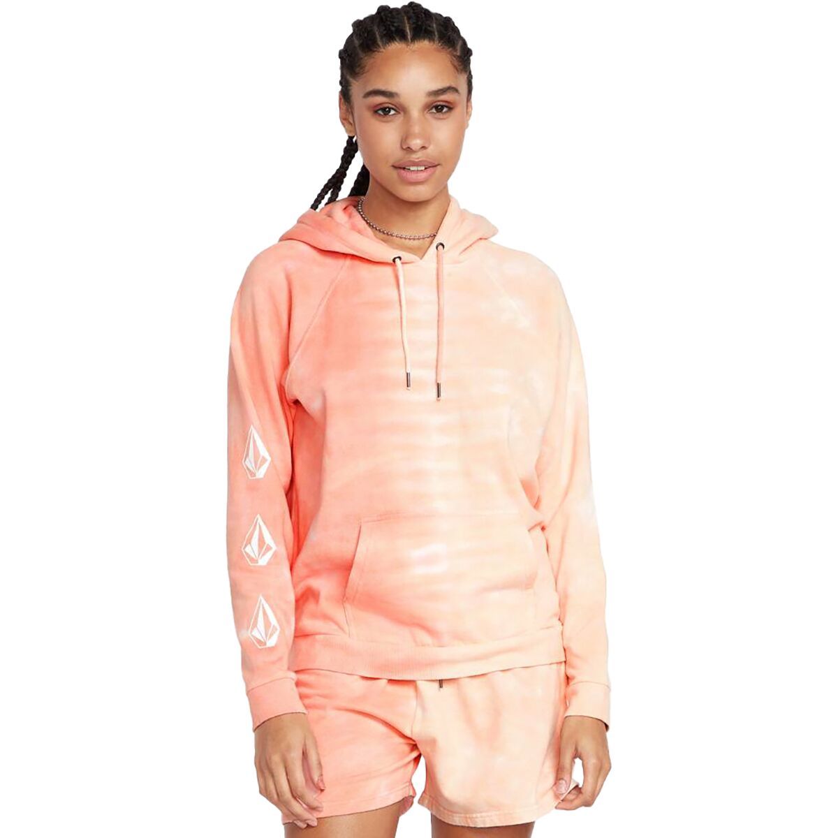 Классический худи с каменным принтом Volcom, красный
Классический худи с каменным принтом Volcom, красный