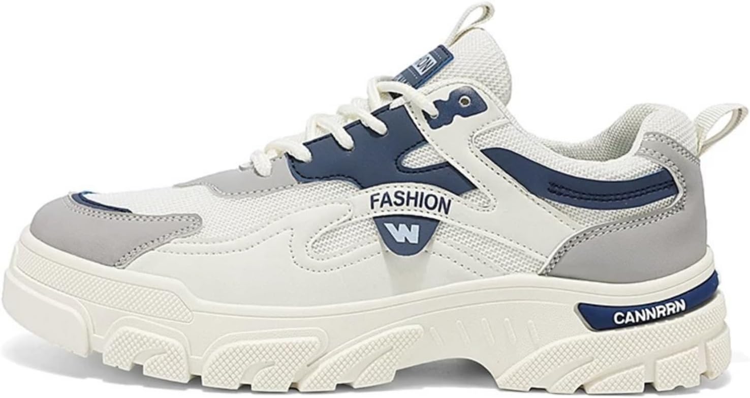 Модные кроссовки в стиле Y2K унисекс с массивной подошвой, женские и мужские, дышащая сетка, цветной блок, прочные для прогулок и катания на скейтборде, уличный стиль Macefil, синий/серый
Модные кроссовки в стиле Y2K унисекс с массивной подошвой, женские и мужские, дышащая сетка, цветной блок, прочные для прогулок и катания на скейтборде, уличный стиль Macefil, синий/серый