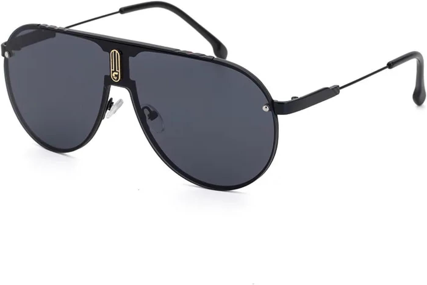 Классические солнцезащитные очки для женщин и мужчин, винтажные, в большой оправе, панк, роскошные, для активного отдыха, вождения, металлические, популярные, с защитой от УФ-излучения TKKTLLT, Black
Классические солнцезащитные очки для женщин и мужчин, винтажные, в большой оправе, панк, роскошные, для активного отдыха, вождения, металлические, популярные, с защитой от УФ-излучения TKKTLLT, Black