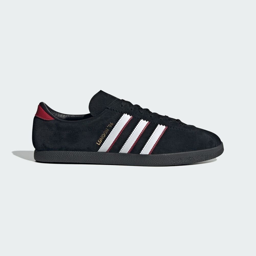 Кроссовки Adidas LONDON 96, цвет Black/White/Better Scarlet
Кроссовки Adidas LONDON 96, цвет Black/White/Better Scarlet