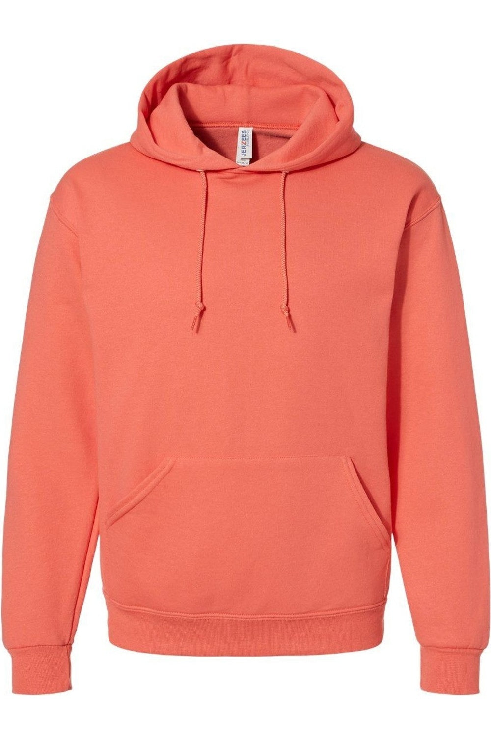 Толстовка с капюшоном JERZEES NuBlend, цвет sunset coral
Толстовка с капюшоном JERZEES NuBlend, цвет sunset coral