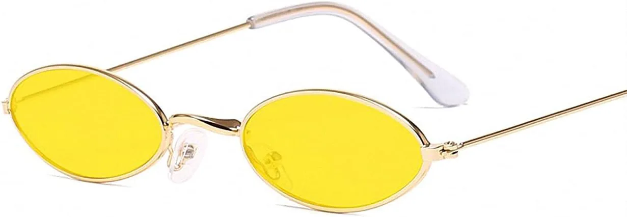 Модные солнцезащитные очки из металла, маленькие, круглые, классический винтажный ретро-стиль, стильные, универсальные, для мужчин и женщин Ulalaza, Style-1
Модные солнцезащитные очки из металла, маленькие, круглые, классический винтажный ретро-стиль, стильные, универсальные, для мужчин и женщин Ulalaza, Style-1