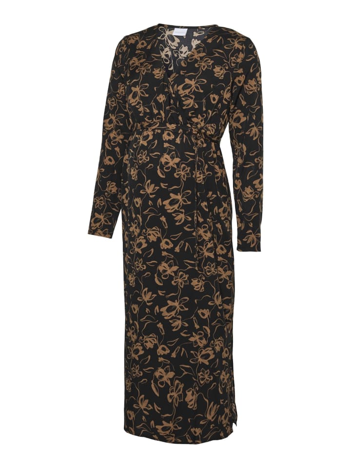 Платье до колена mama licious, черный
Платье до колена mama licious, черный