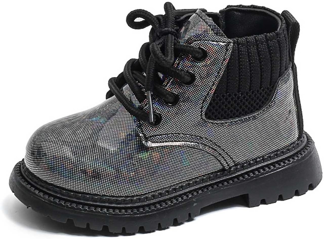 Детские ботинки для девочек и мальчиков, боевые, для походов и снега, водонепроницаемые, с нескользящей подошвой, модные рабочие ботинки на щиколотку с шнуровкой и боковой молнией для маленьких и больших детей Generic, A02 Black
Детские ботинки для девочек и мальчиков, боевые, для походов и снега, водонепроницаемые, с нескользящей подошвой, модные рабочие ботинки на щиколотку с шнуровкой и боковой молнией для маленьких и больших детей Generic, A02 Black