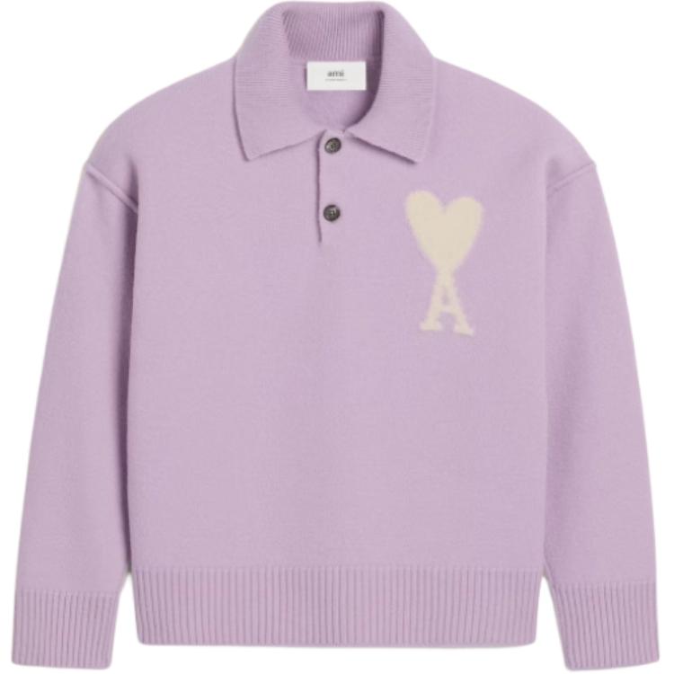 Свитер Ami Paris Ami De Coeur Polo Jumper AMIPARIS, светло-фиолетовый
Свитер Ami Paris Ami De Coeur Polo Jumper AMIPARIS, светло-фиолетовый