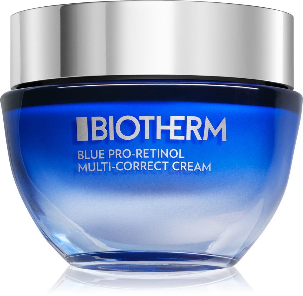 Blue pro-retinol multi correct cream - многофункциональный корректирующий крем против признаков старения с ретинолом Biotherm, moterims 50 мл
Blue pro-retinol multi correct cream - многофункциональный корректирующий крем против признаков старения с ретинолом Biotherm, moterims 50 мл