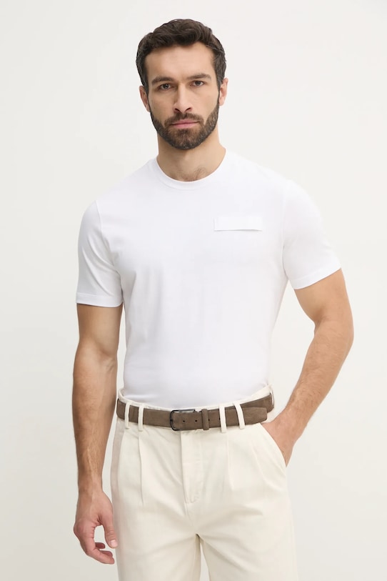 Хлопковая футболка Paul&Shark, белый
Хлопковая футболка Paul&Shark, белый