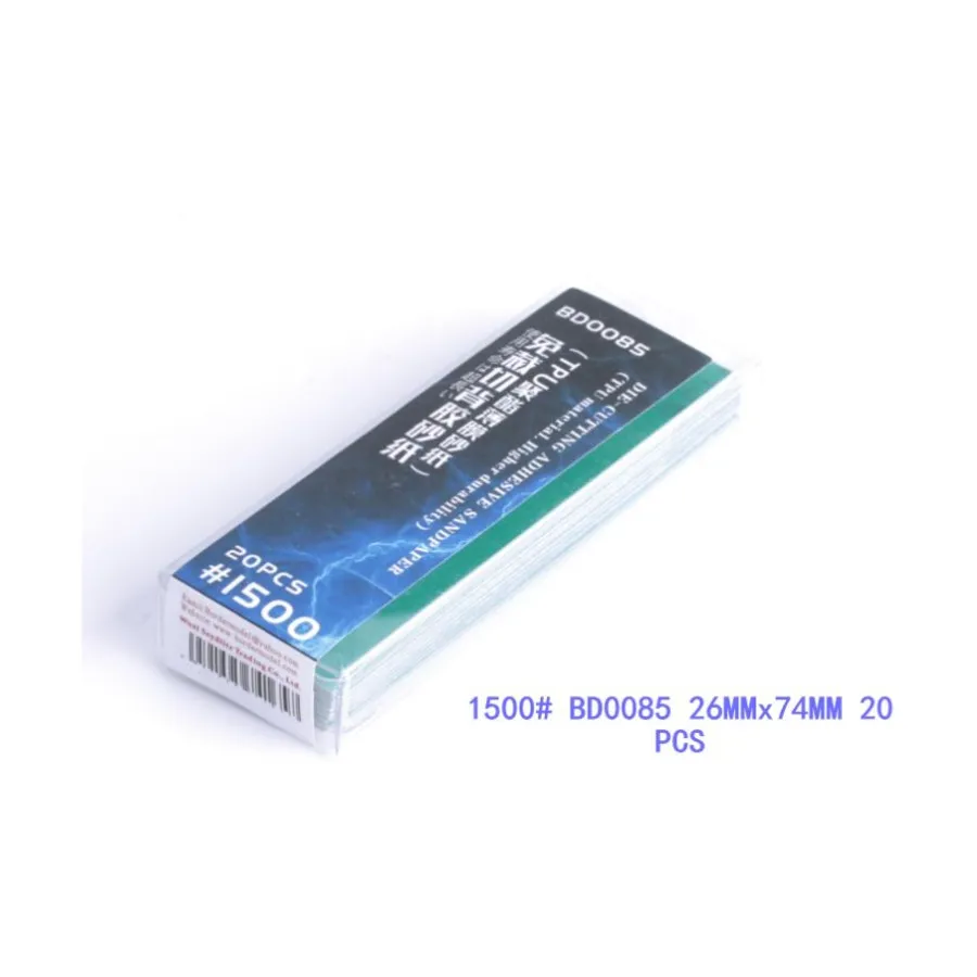 Клейкая наждачная бумага для высечки зернистостью 1500 — материал ТПУ (20), Tools & Accessories (Border Models)
Клейкая наждачная бумага для высечки зернистостью 1500 — материал ТПУ (20), Tools & Accessories (Border Models)