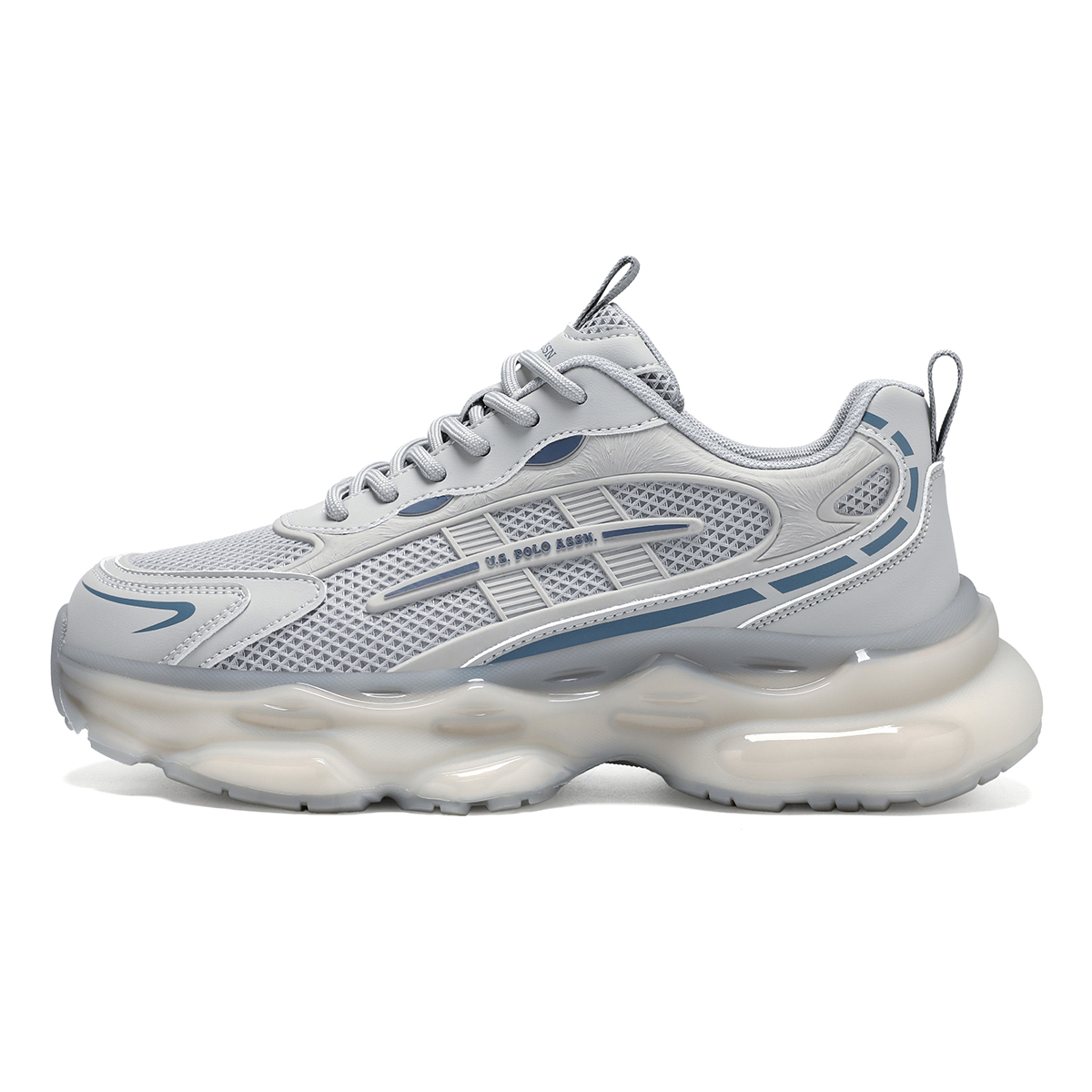 U.S. POLO ASSN. Серые массивные кроссовки мужские, цвет Gray
U.S. POLO ASSN. Серые массивные кроссовки мужские, цвет Gray