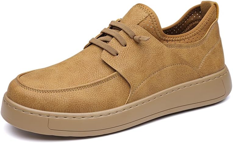 Модные винтажные мужские кожаные туфли, повседневные британские ручной работы, высокие с круглым носком, на шнуровке, для скейтборда Sfwarmart, желтый
Модные винтажные мужские кожаные туфли, повседневные британские ручной работы, высокие с круглым носком, на шнуровке, для скейтборда Sfwarmart, желтый