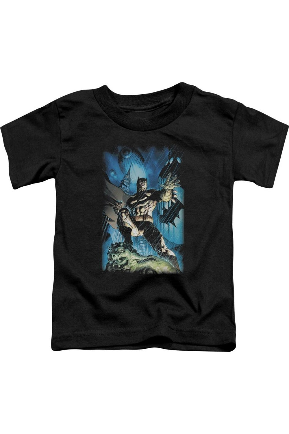 Футболка для малышей Batman "Темный рыцарь в грозу" с коротким рукавом Gildan, черный
Футболка для малышей Batman "Темный рыцарь в грозу" с коротким рукавом Gildan, черный