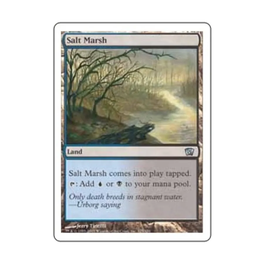 CCG Соленое болото (U), MTG - 8th Edition
CCG Соленое болото (U), MTG - 8th Edition