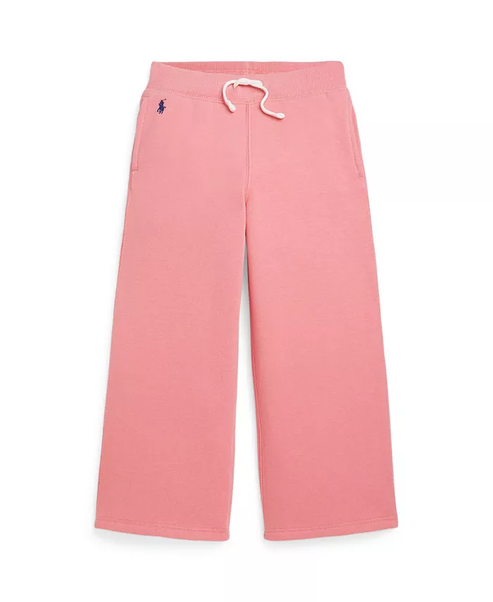 Детские и девичьи флисовые спортивные брюки с широкими штанинами Polo Ralph Lauren, розовый
Детские и девичьи флисовые спортивные брюки с широкими штанинами Polo Ralph Lauren, розовый