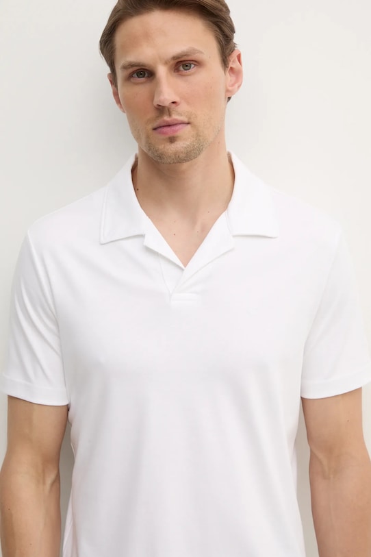Хлопковая поло Calvin Klein, белый
Хлопковая поло Calvin Klein, белый