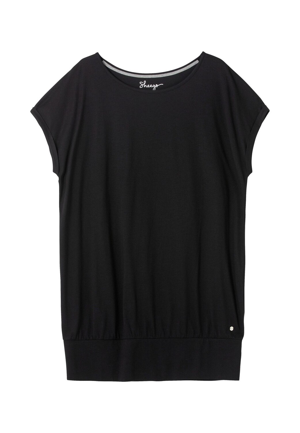 Рубашка оверсайз с широким подолом Sheego, черный
Рубашка оверсайз с широким подолом Sheego, черный