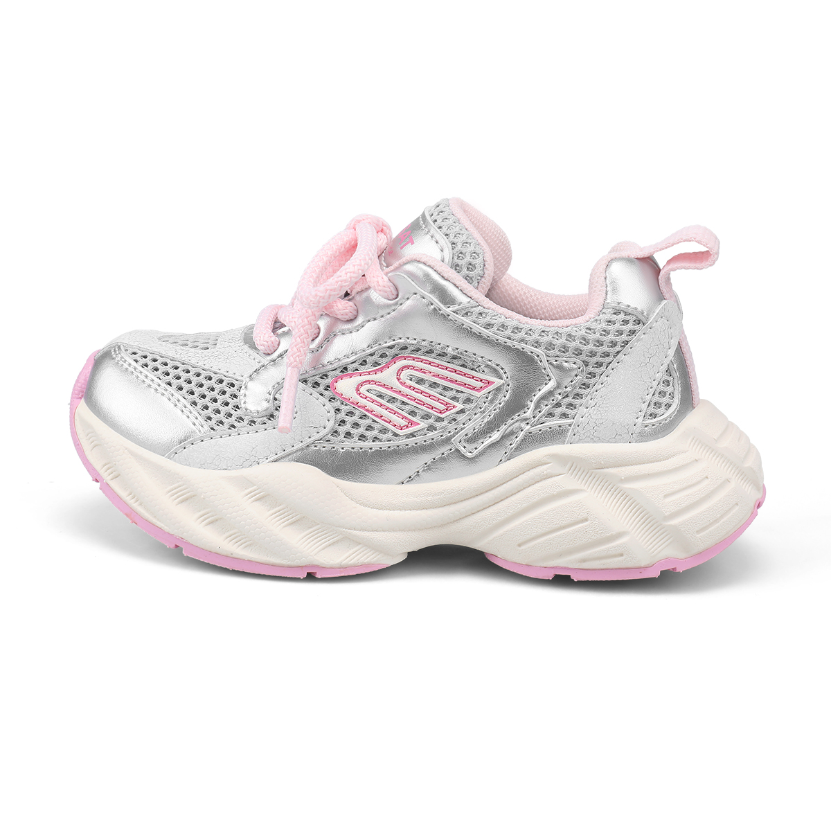 Кроссовки для бега с низким верхом и отскоком, дышащие, детские ST&SAT KIDS, серебряный/розовый
Кроссовки для бега с низким верхом и отскоком, дышащие, детские ST&SAT KIDS, серебряный/розовый