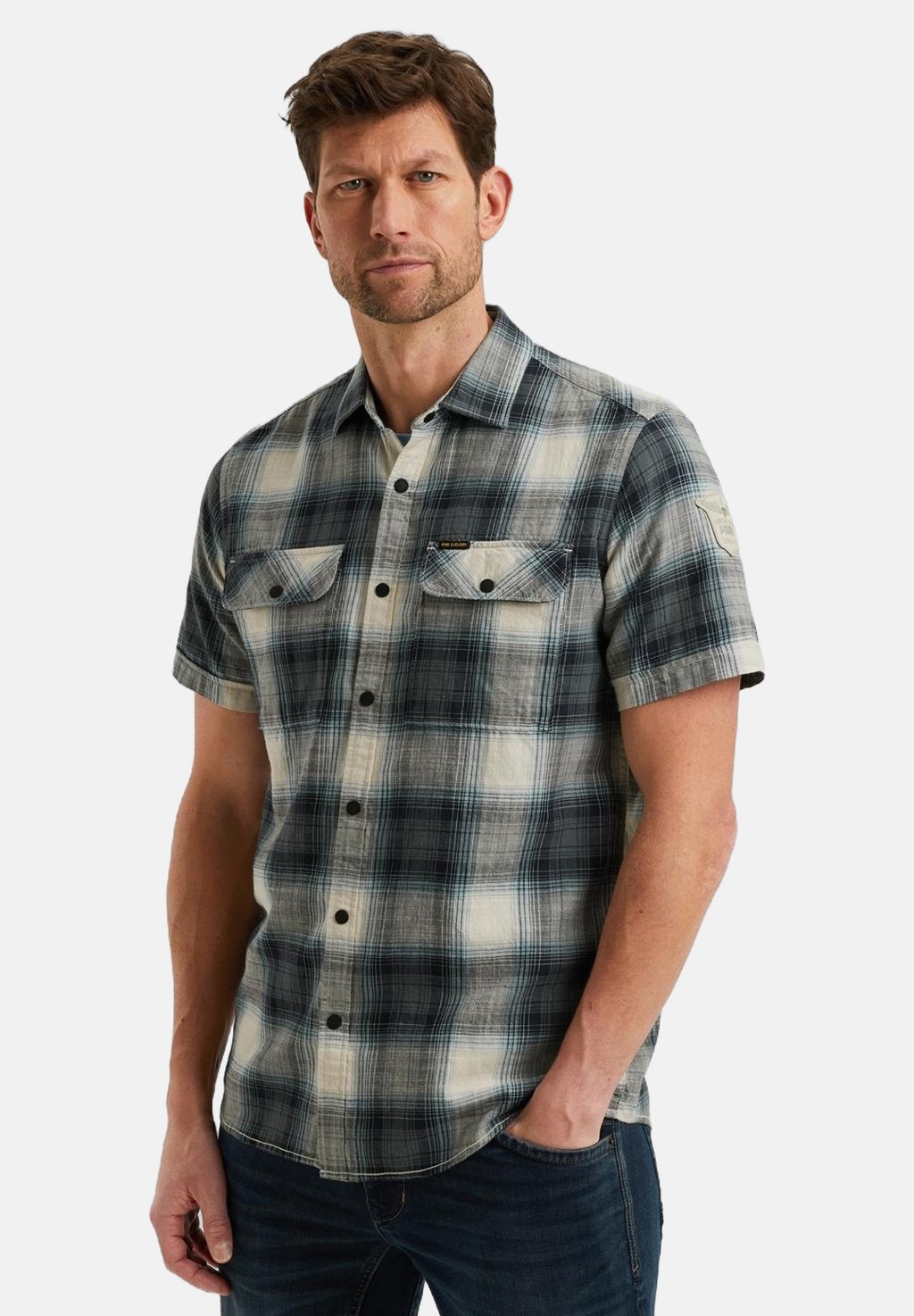 Рубашка PME Legend, бирюзовый
Рубашка PME Legend, бирюзовый