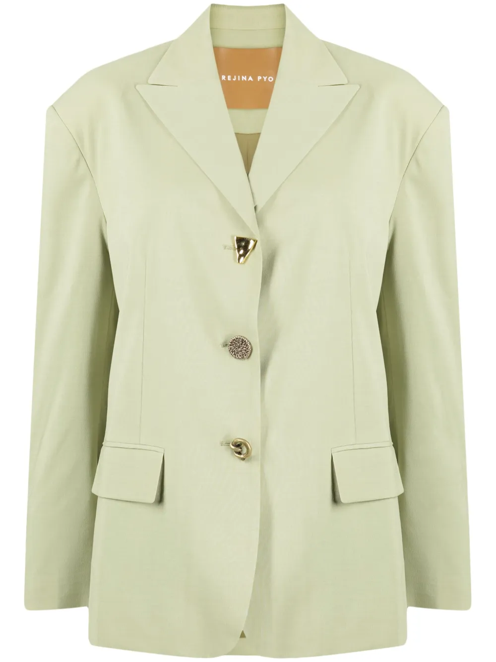 Однобортный блейзер Enzo Rejina Pyo, зеленый
Однобортный блейзер Enzo Rejina Pyo, зеленый
