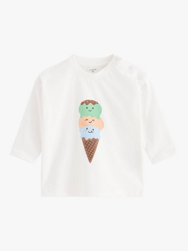 Топ из органического хлопка с принтом детского мороженого Lindex, цвет Light Dusty White
Топ из органического хлопка с принтом детского мороженого Lindex, цвет Light Dusty White