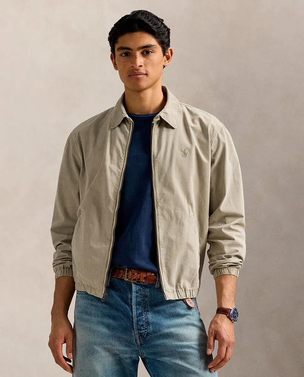 Мужская хлопковая куртка с вышитым логотипом Polo Ralph Lauren, оливковый/зеленый
Мужская хлопковая куртка с вышитым логотипом Polo Ralph Lauren, оливковый/зеленый