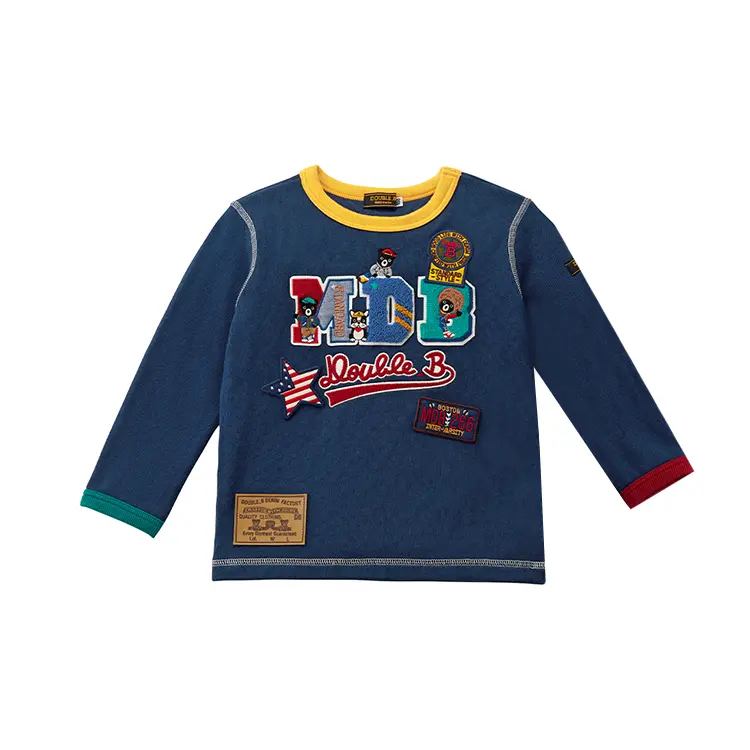 Футболка для детей с круглым вырезом Moderate MIKI HOUSE, темно-синий
Футболка для детей с круглым вырезом Moderate MIKI HOUSE, темно-синий