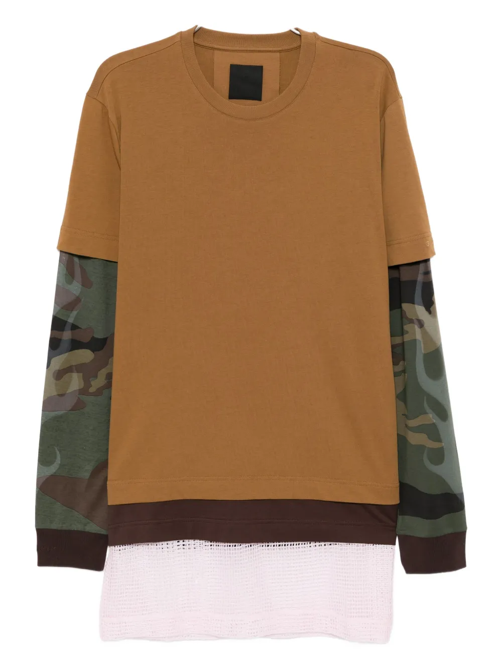 Футболка с вышитым логотипом Givenchy, коричневый
Футболка с вышитым логотипом Givenchy, коричневый