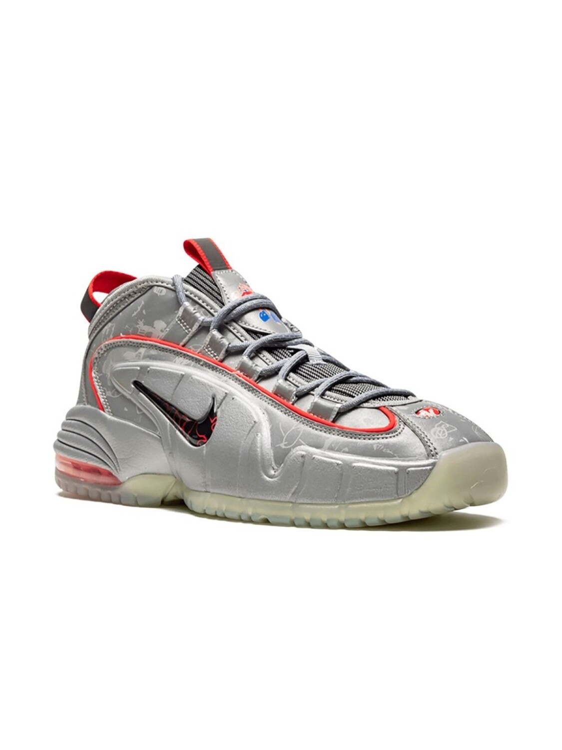 Кроссовки Air Max Penny из коллаборации с Doernbecher Freestyle Nike Kids, серебристый
Кроссовки Air Max Penny из коллаборации с Doernbecher Freestyle Nike Kids, серебристый