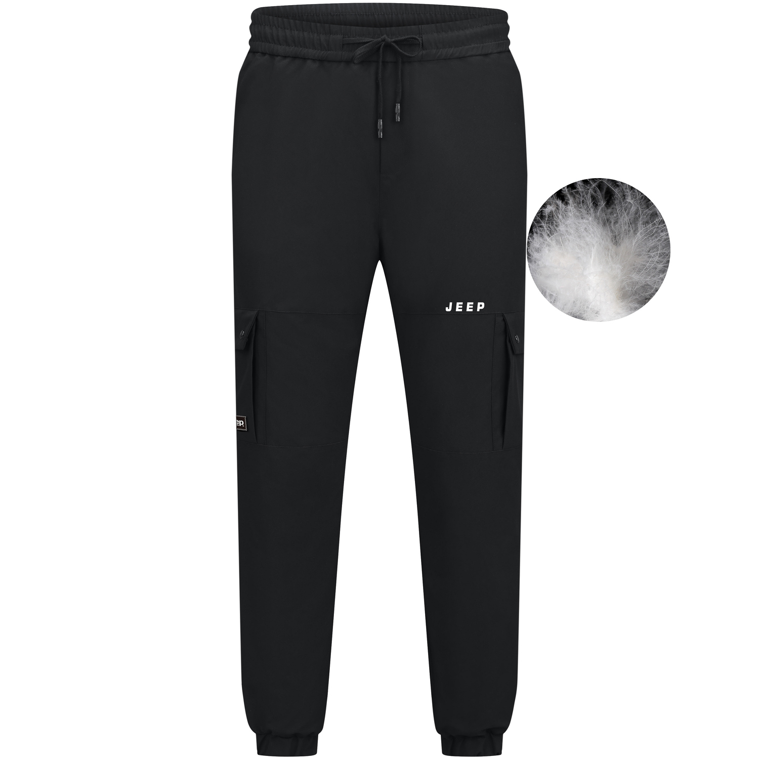 Jeep Пуховые штаны Unisex Black
Jeep Пуховые штаны Unisex Black