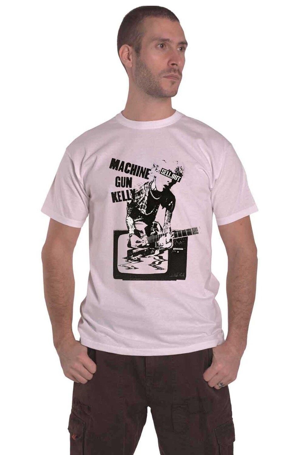 Футболка TV Warp Machine Gun Kelly, белый
Футболка TV Warp Machine Gun Kelly, белый