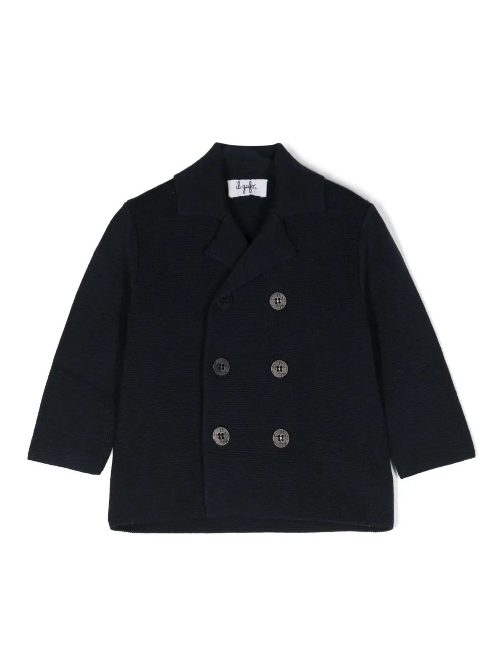 Двубортный пиджак Il Gufo, синий
Двубортный пиджак Il Gufo, синий